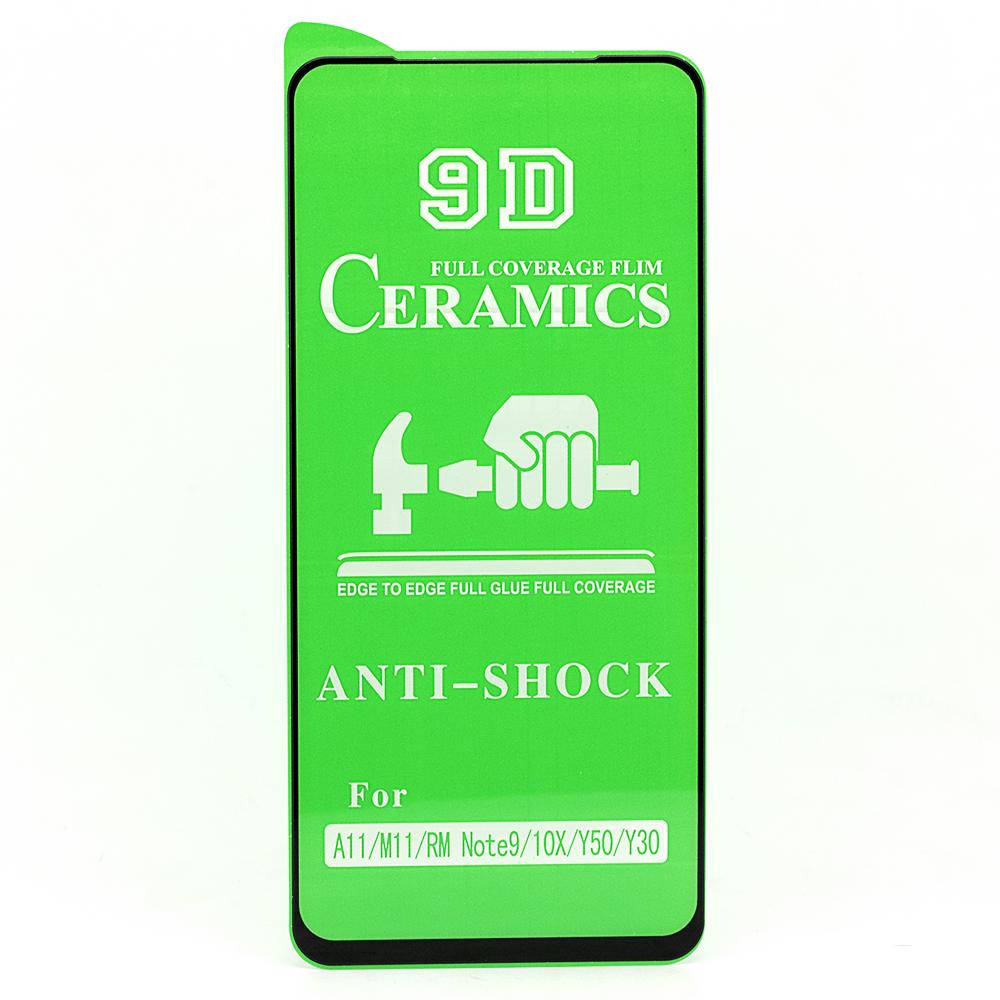 

Защитная пленка-стекло AVG Ceramics для Xiaomi Redmi Note 9 бронированная с рамкой Black, Черный