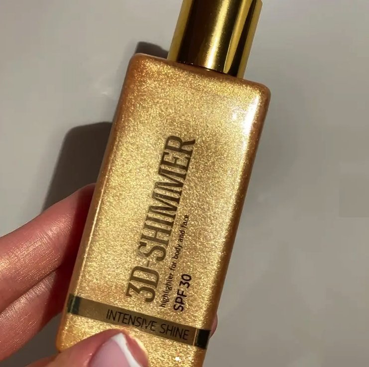 

3D шиммер для тела и лица Top Beauty Highlighter SPF30 100 мл