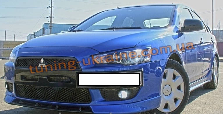 

Юбка передняя (вставка) на Mitsubishi Lancer X