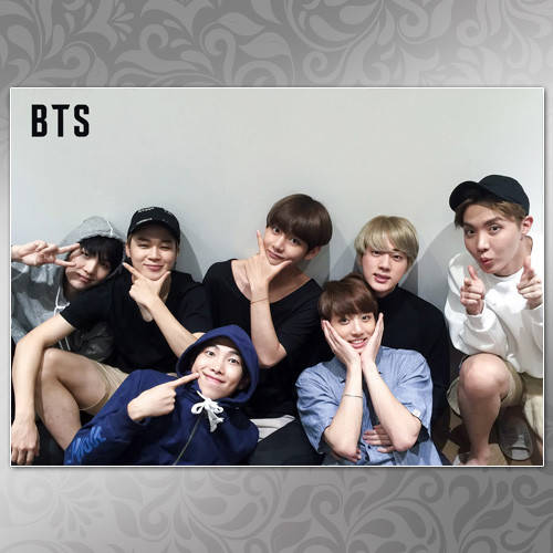 

Плакат K-Pop BTS 335
