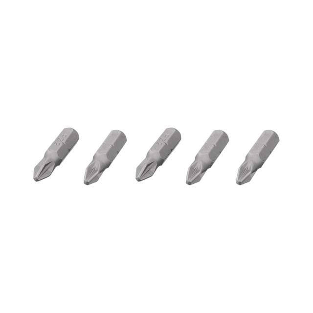 

Комплект отверточных насадок PZ2 1/4"*25мм, ACR, S2, уп. 5шт., STORM INTERTOOL VT-0209