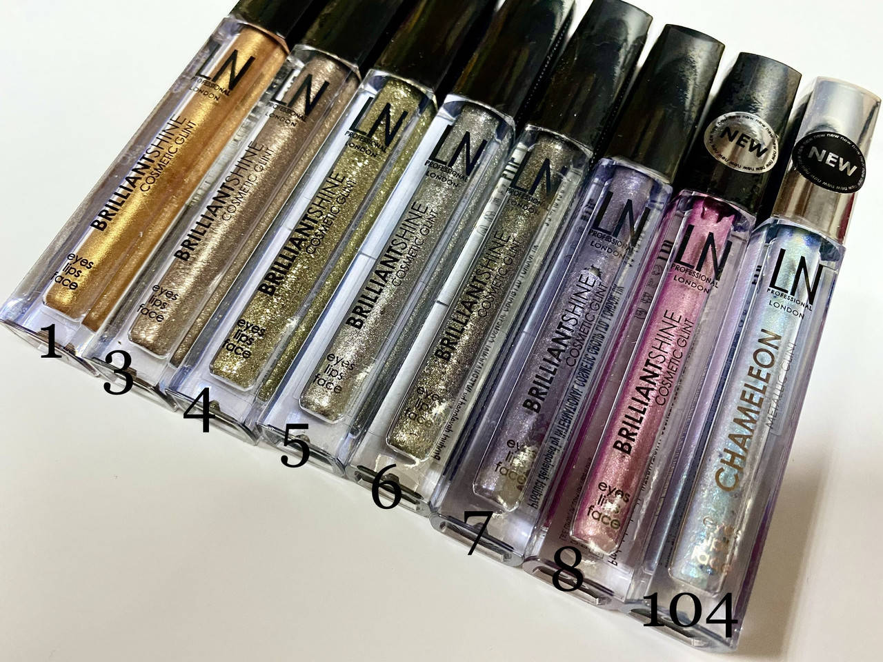 

Глиттер для лица LN Professional Brilliant Shine Cosmetic Glint универсальный