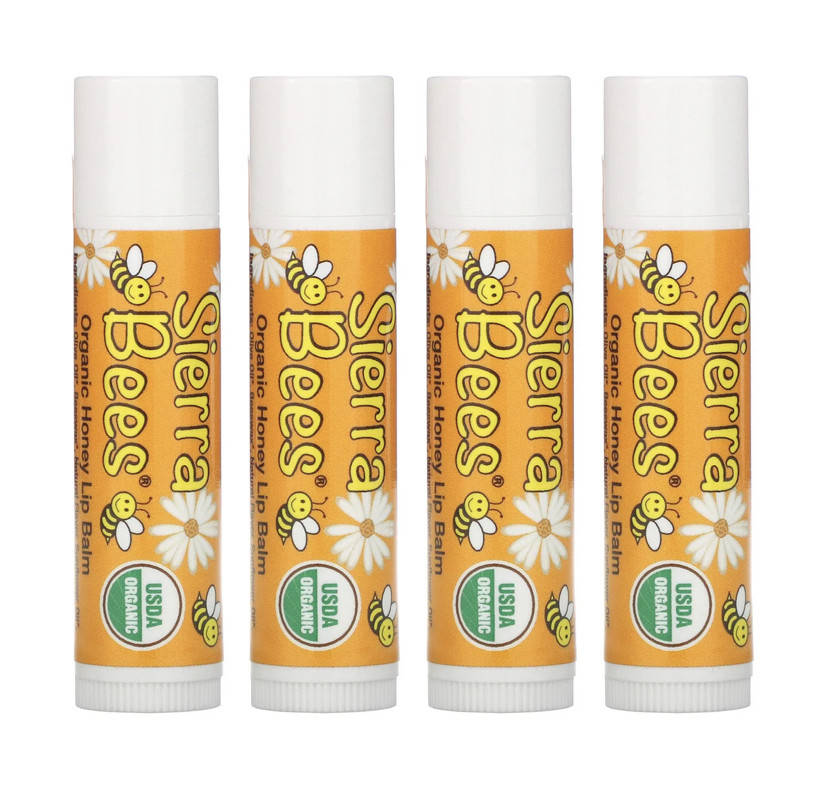 

Sierra Bees Органический бальзам для губ, мед, 4,25 г (1 шт)