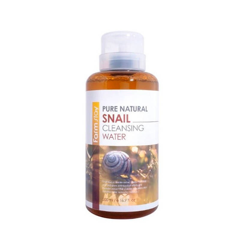 

Очищающая вода с муцином улитки FarmStay Pure Natural Snail Cleansing Water