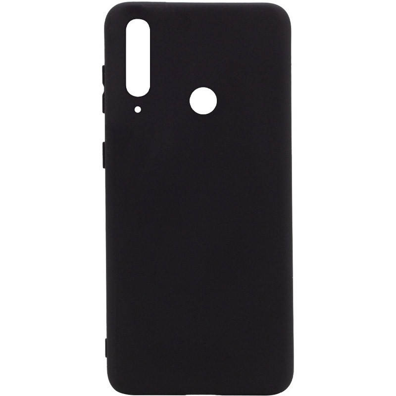 

Оригинальный Silicone Cover чехол для Huawei P40 Lite e / Хуавей П40 Лайт Е, Черный