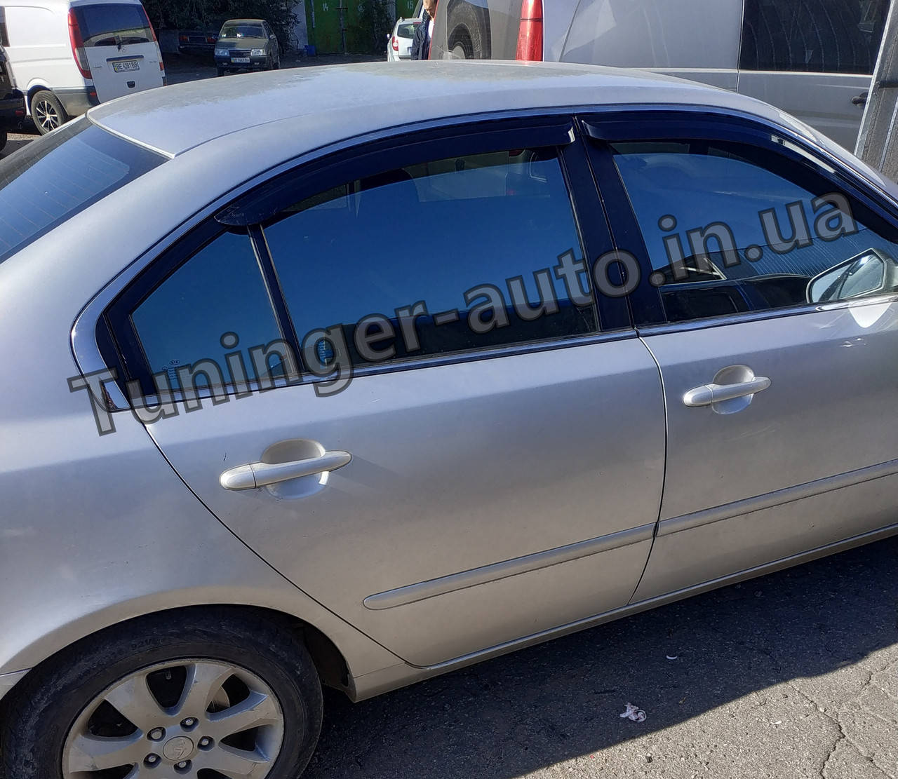 

Ветровики, дефлекторы окон Kia Magentis 2006-2010 (Autoclover A092)