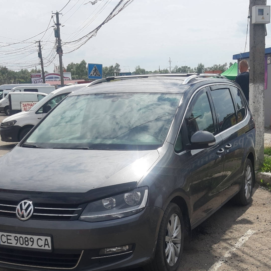 

Дефлекторы окон (ветровики) VW Sharan 2010-> 5D 4шт (Heko)