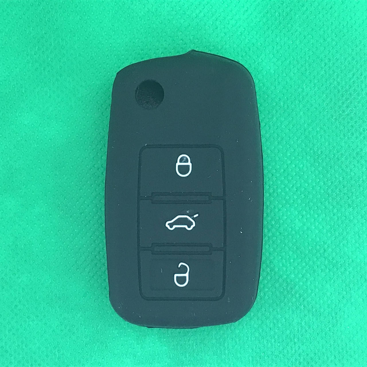 

Чехол выкидного авто ключа для VOLKSWAGEN Passat, Caddy, Jetta, Golf (Фольксваген Пассат, Кадди) 3 - кнопки