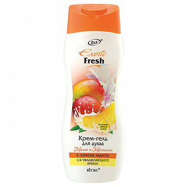 

Exotic Fresh КРЕМ-ГЕЛЬ для душу "МАНГО і МАГНОЛІЯ", 500 мл
