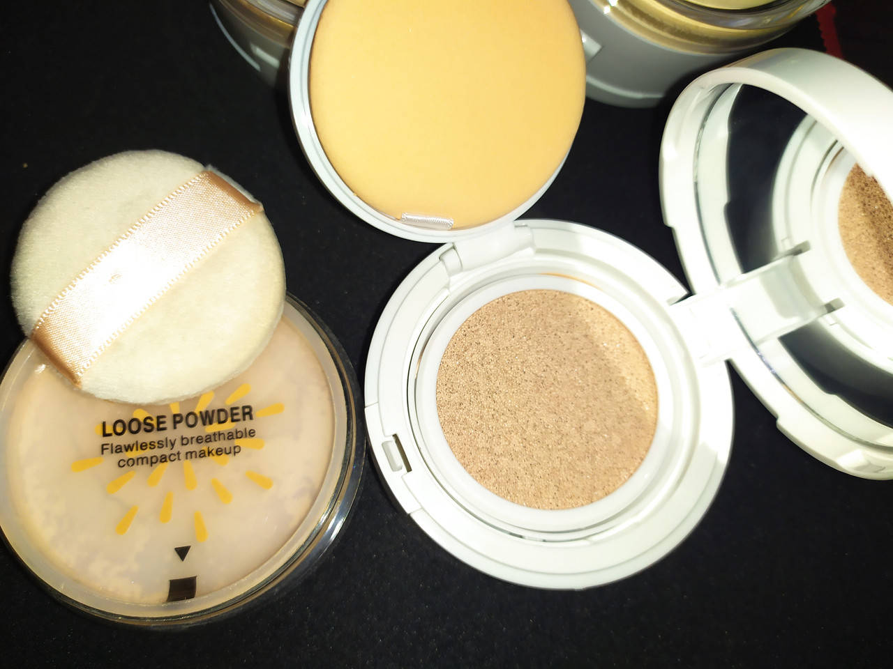 

Пудра L'Oreal, кушон + рассыпчатая пудра