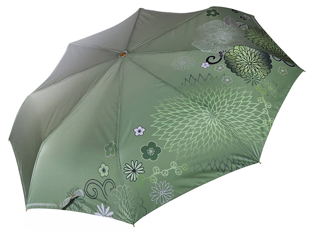 

Зонтик большой купол Три Слона ( полный автомат ) арт. L3680-6, Зелёный