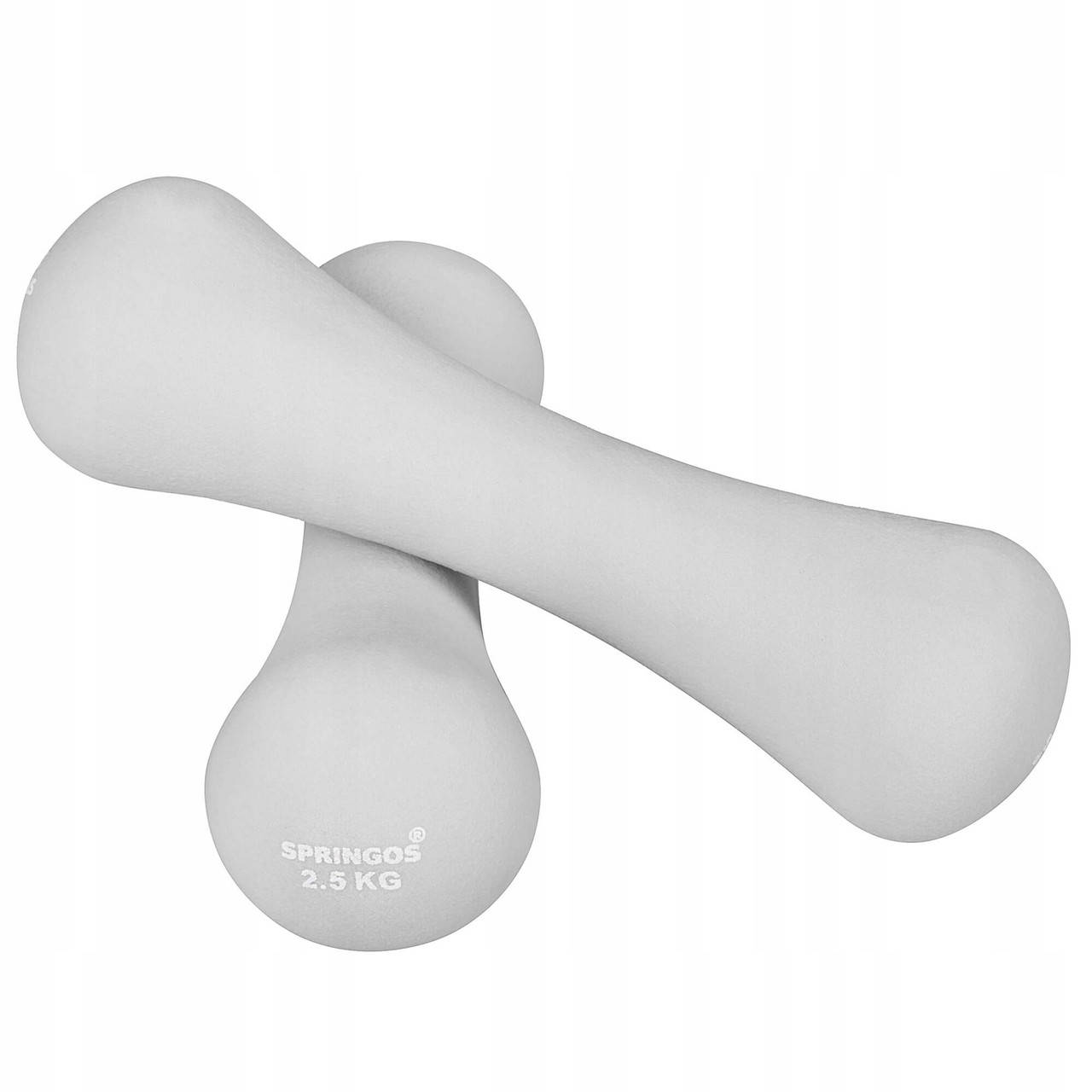 

Гантели виниловые Springos 2 x 2.5 кг FA1041