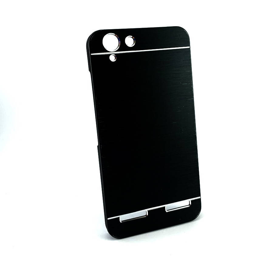 

Чехол на Lenovo Vibe K5, K5 Plus, A6020 накладка противоударный черный пластик метал