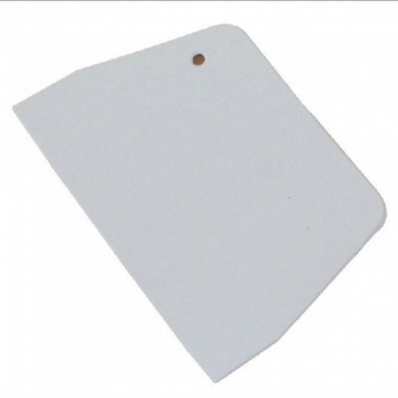 

Скребок шпатель кондитерский Трапеция для крема и теста пластиковый 13,5 * 9,5 cm