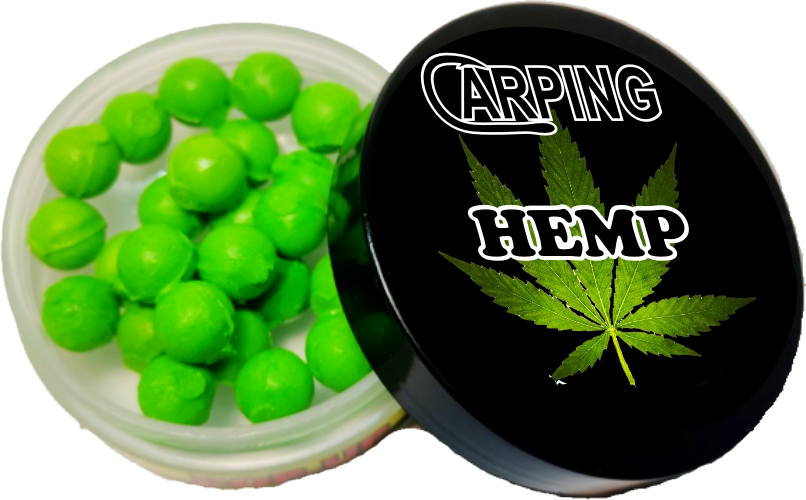 

Бойлы желейные (конопля) 8mm POP-UP плавающие банка, Зелёный