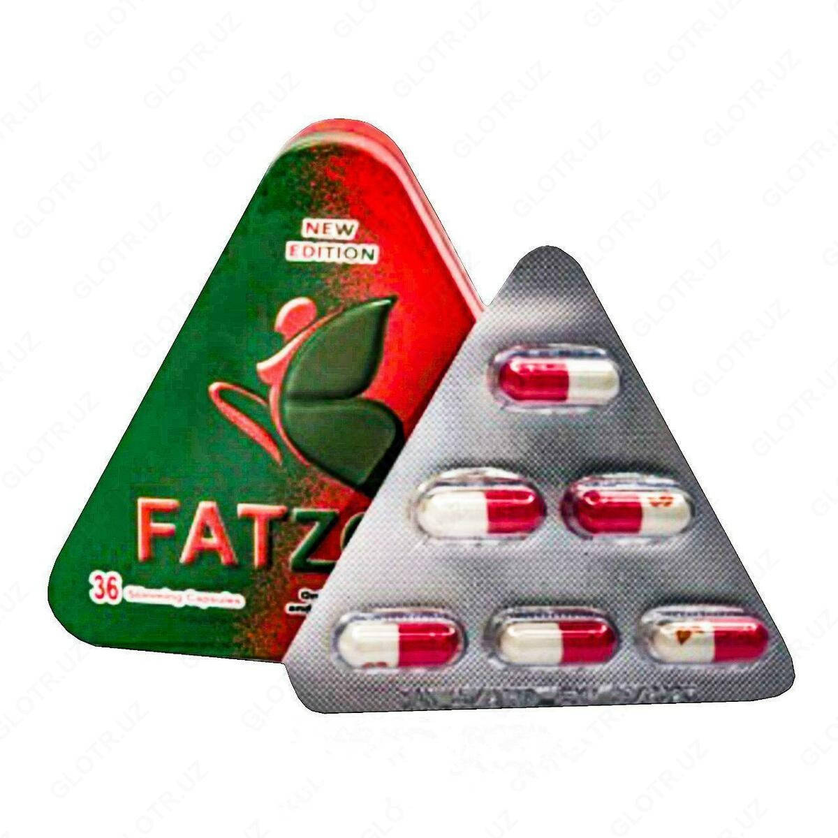 

Fatzorb red Фатзорб червоний трикутник. 6 капсул.