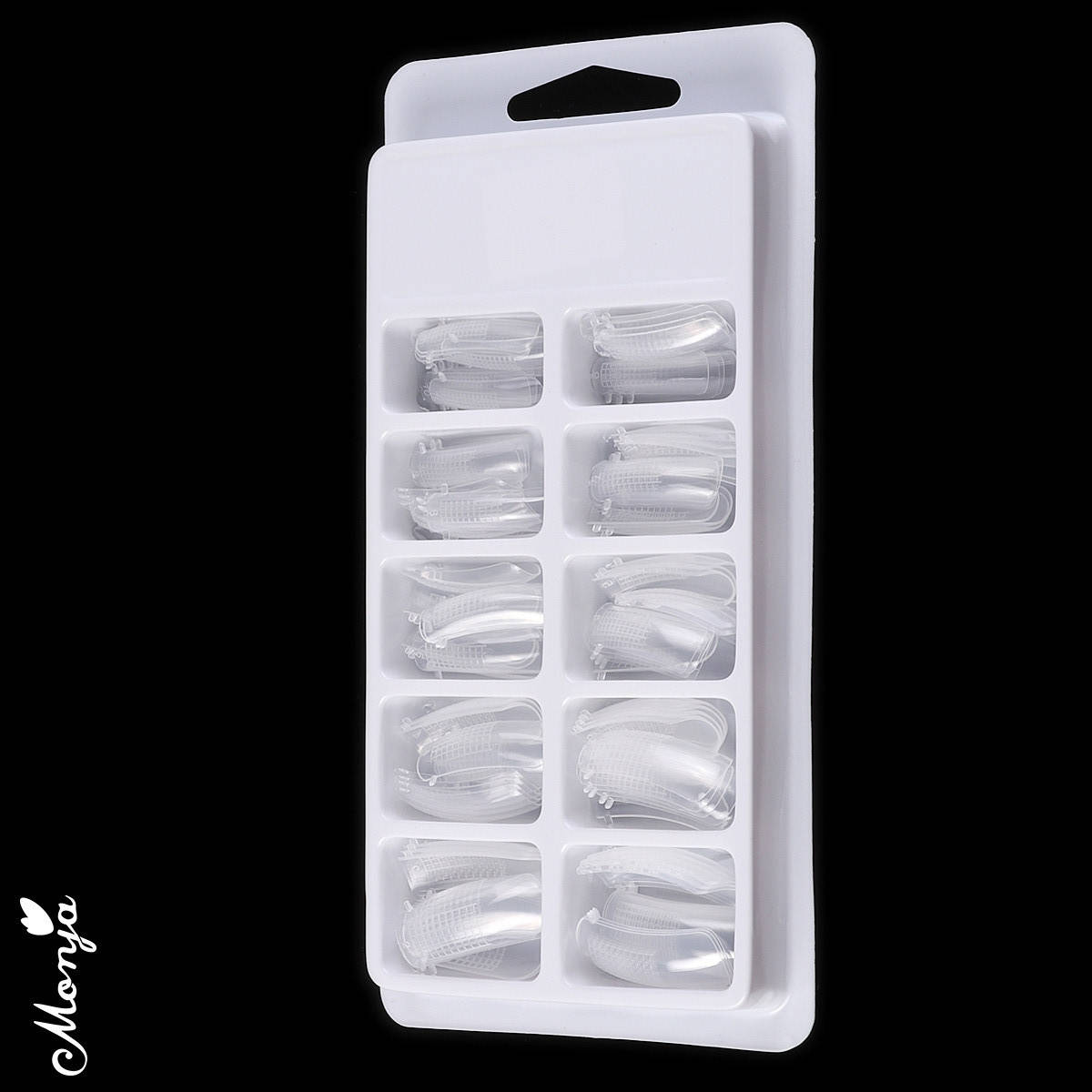 

Верхние силиконовые формы для наращивания с разметкой, 100 шт/упак