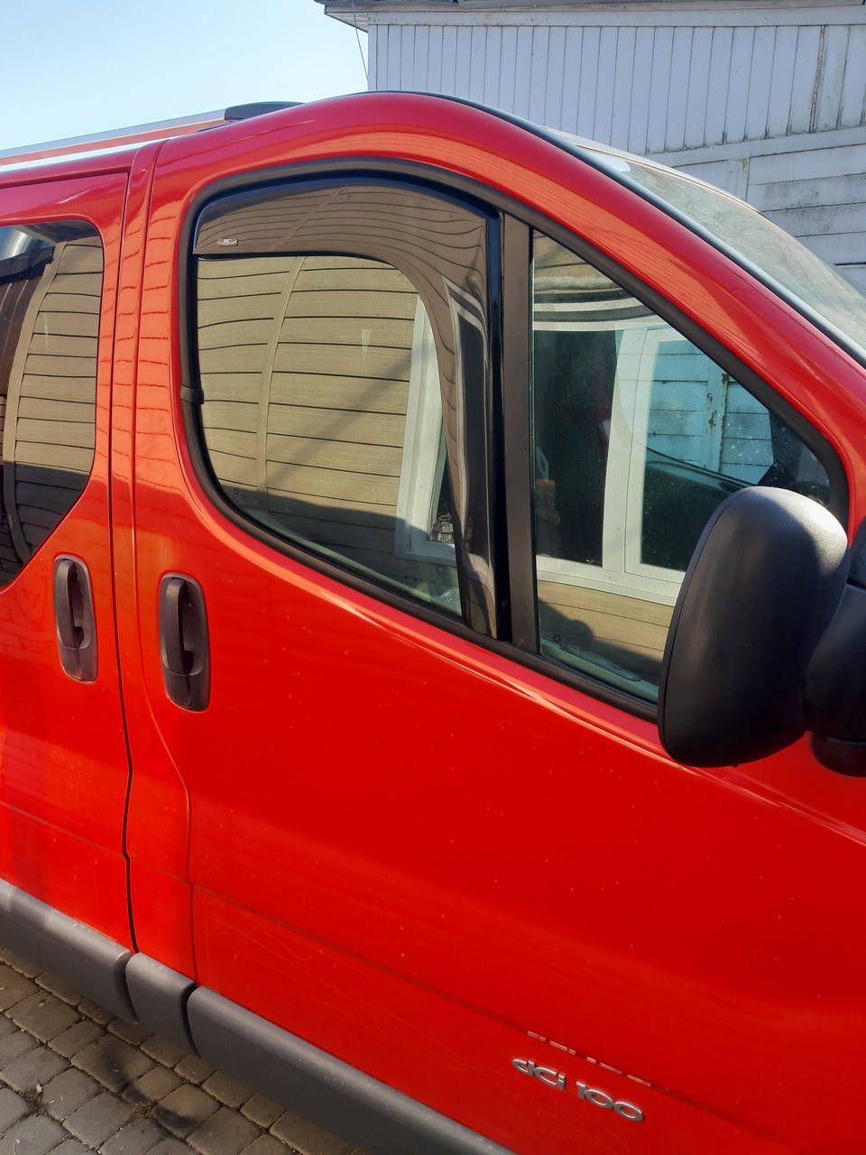 

Дефлекторы окон (ветровики) Ford Transit 2000-2014 (вставные) (HIC)
