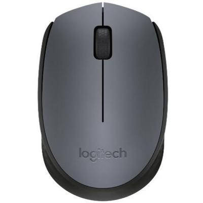 

Мышь беспроводная USB Logitech Wireless Mouse M170 (910-004642) серая+чёрная новая