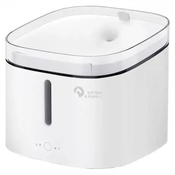 

Поилка для животных Kitten Puppy Water Dispenser, Белый