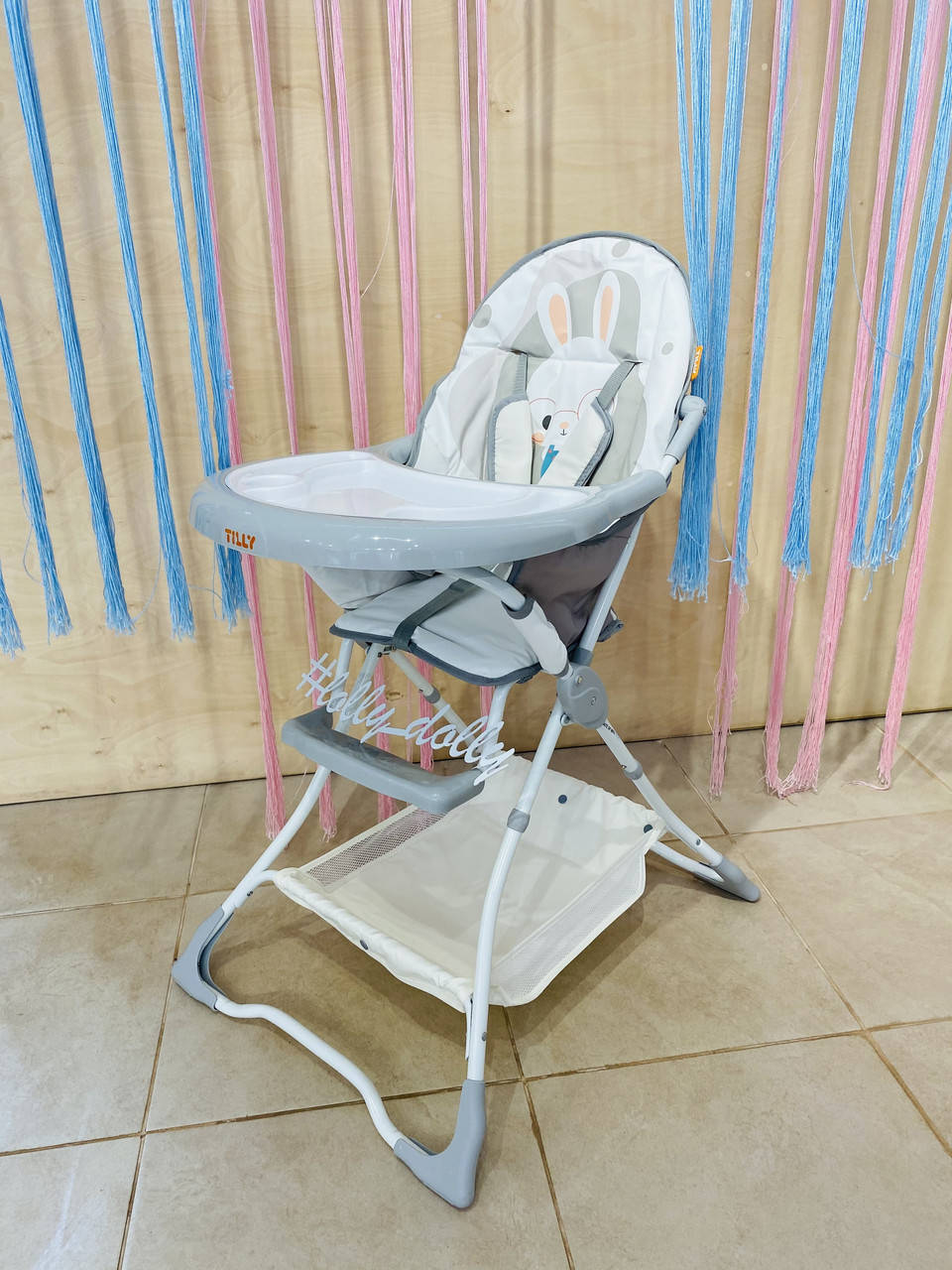 

Стульчик для кормления TILLY Buddy T-633, Grey Rabbit