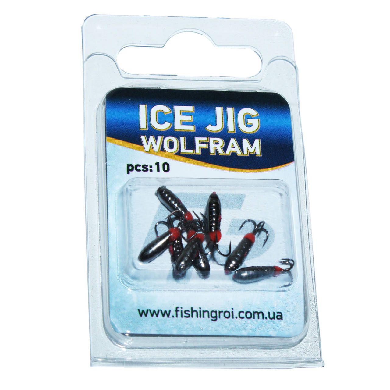 

Мормышка вольфрамовая чортик Fishing ROI Ice Jig 0.55 г., 2.9 мм.