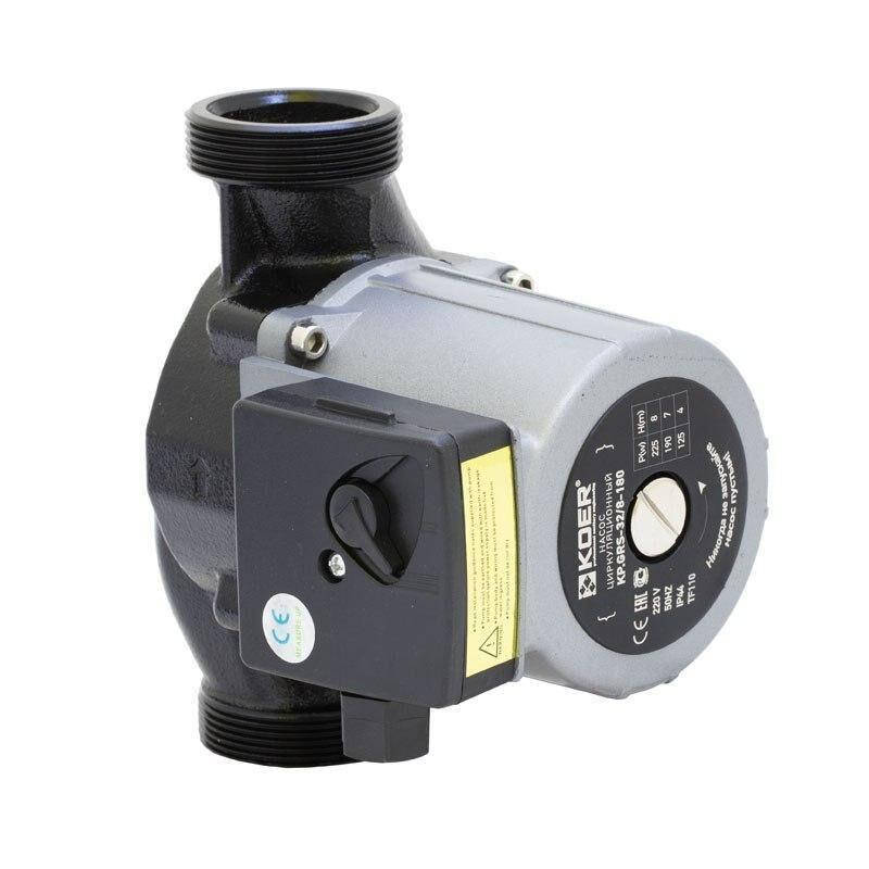 

Циркуляционные насосы для систем отопления KOER KP.GRS-32/8-180 Чехия