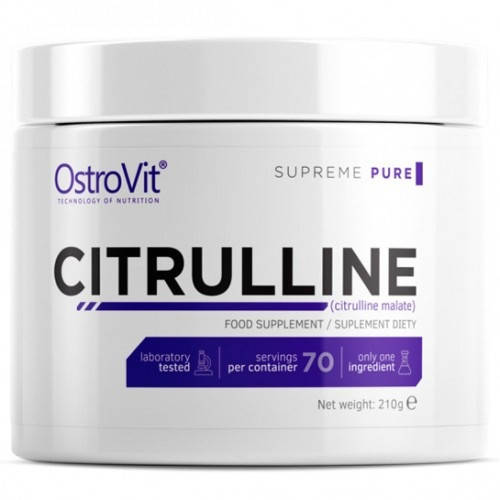 

Цитруллин OstroVit - Citrulline (210 грамм) pure/без вкуса (чистый)