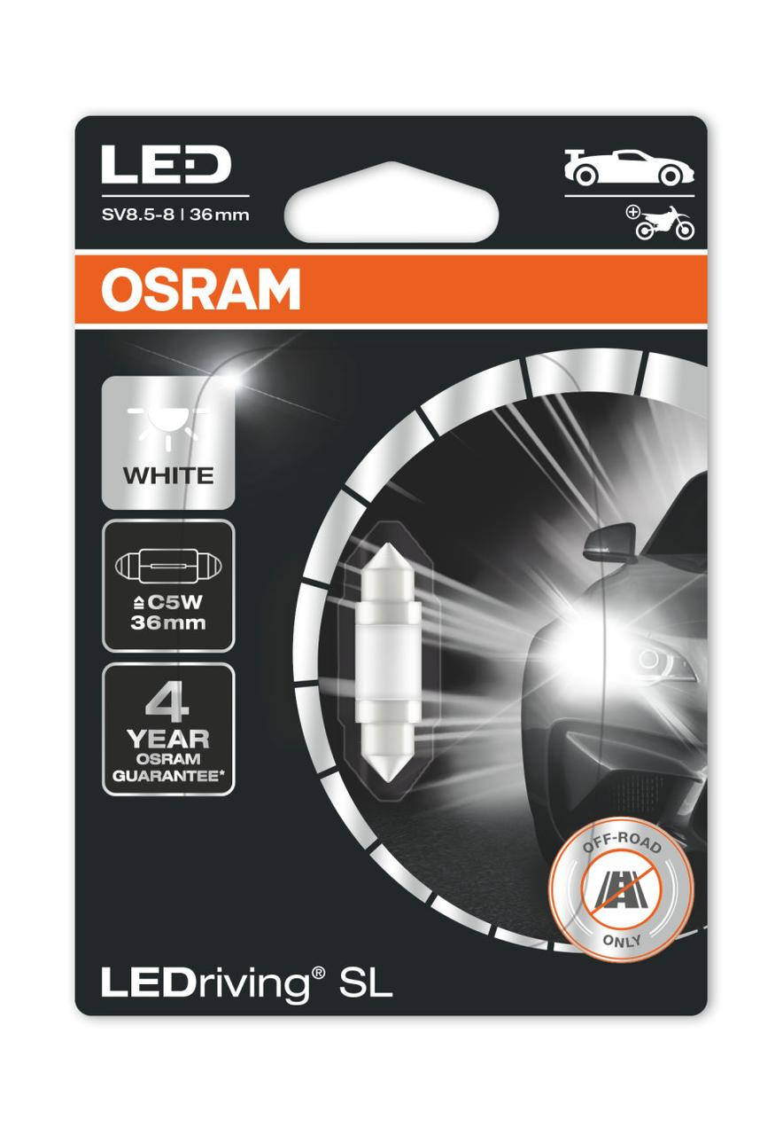 

LED лампа Osram LEDriving SL C5W 36mm WHITE