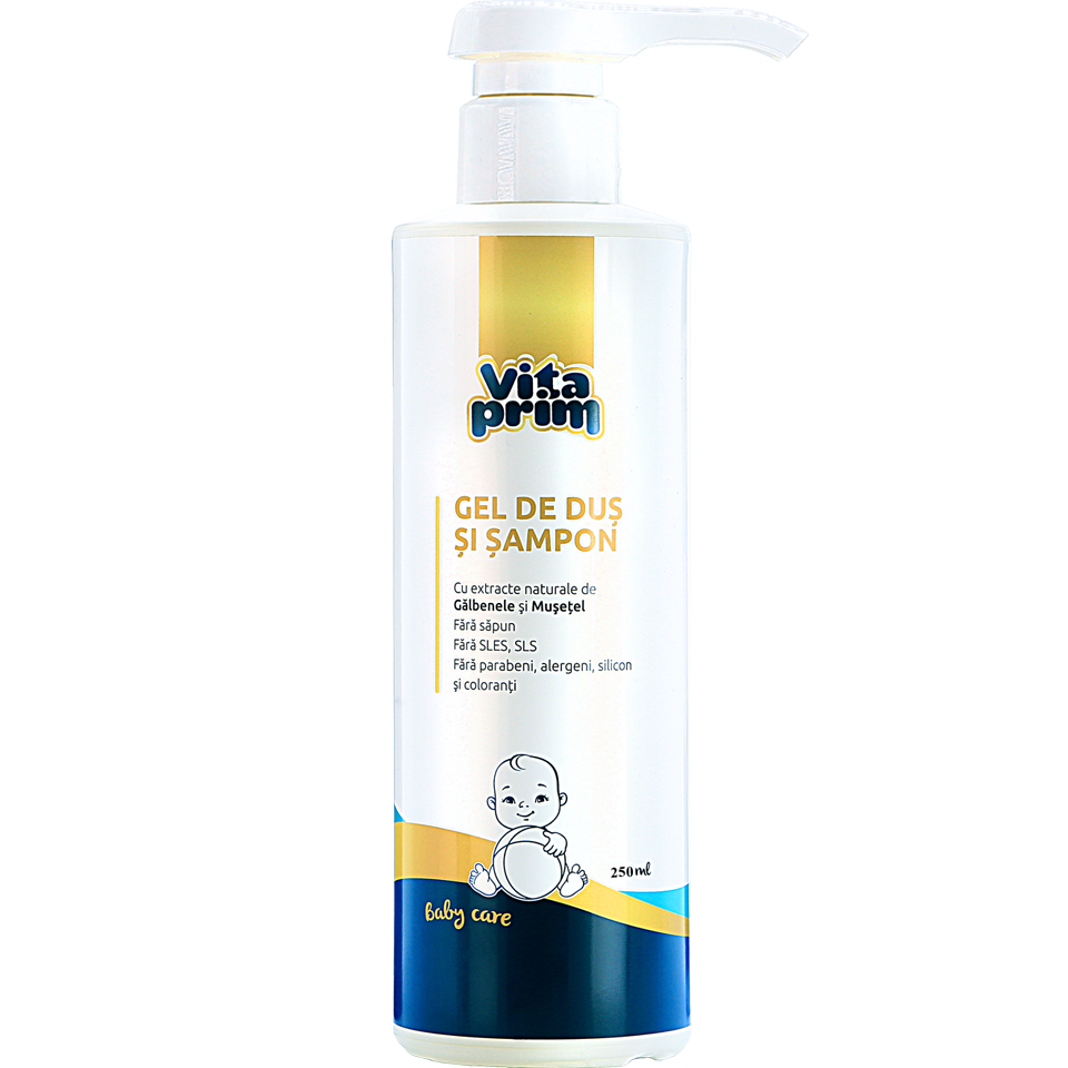 

Шампунь и гель для душа Vitaprim, 250мл