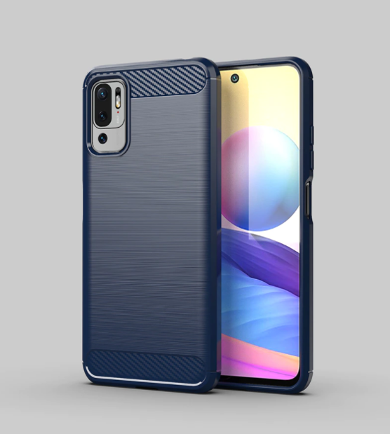 

TPU чехол накладка Urban для Xiaomi Redmi Note 10 5G (4 цвета) синий