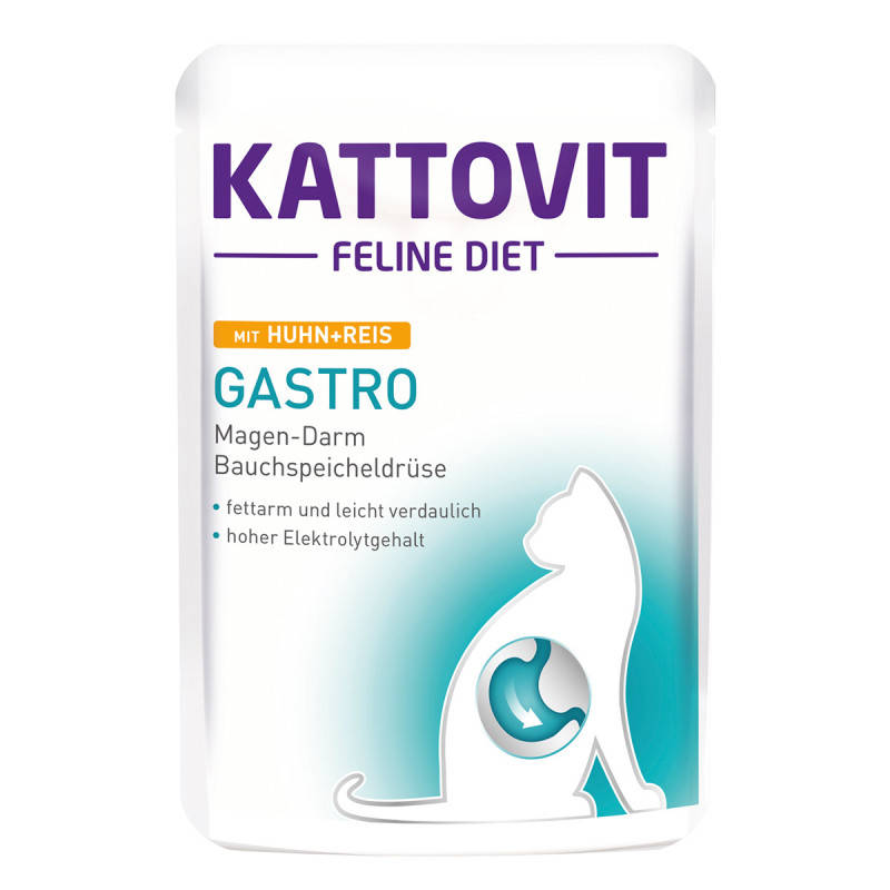 

Kattovit Gastro курица и рис (пауч)