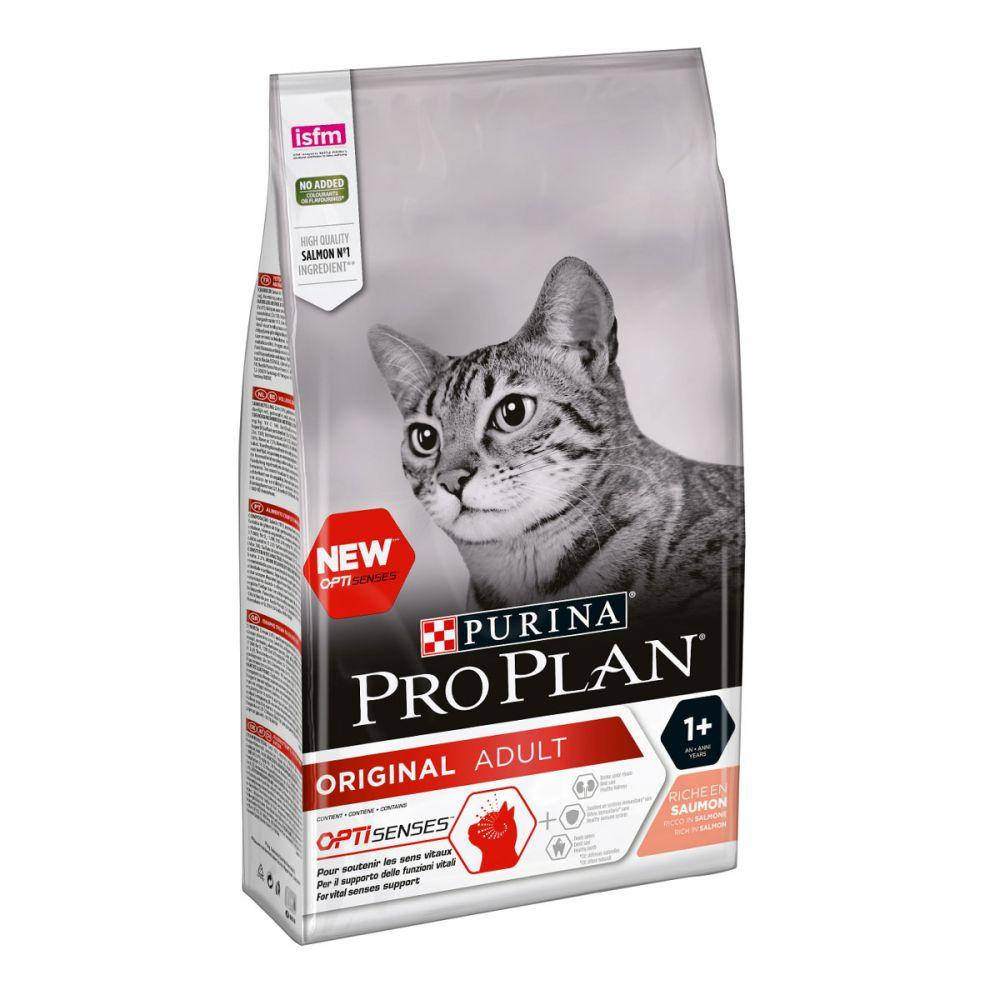 

Сухой корм для котов Purina Pro Plan Adult Original Salmon, 400 гр