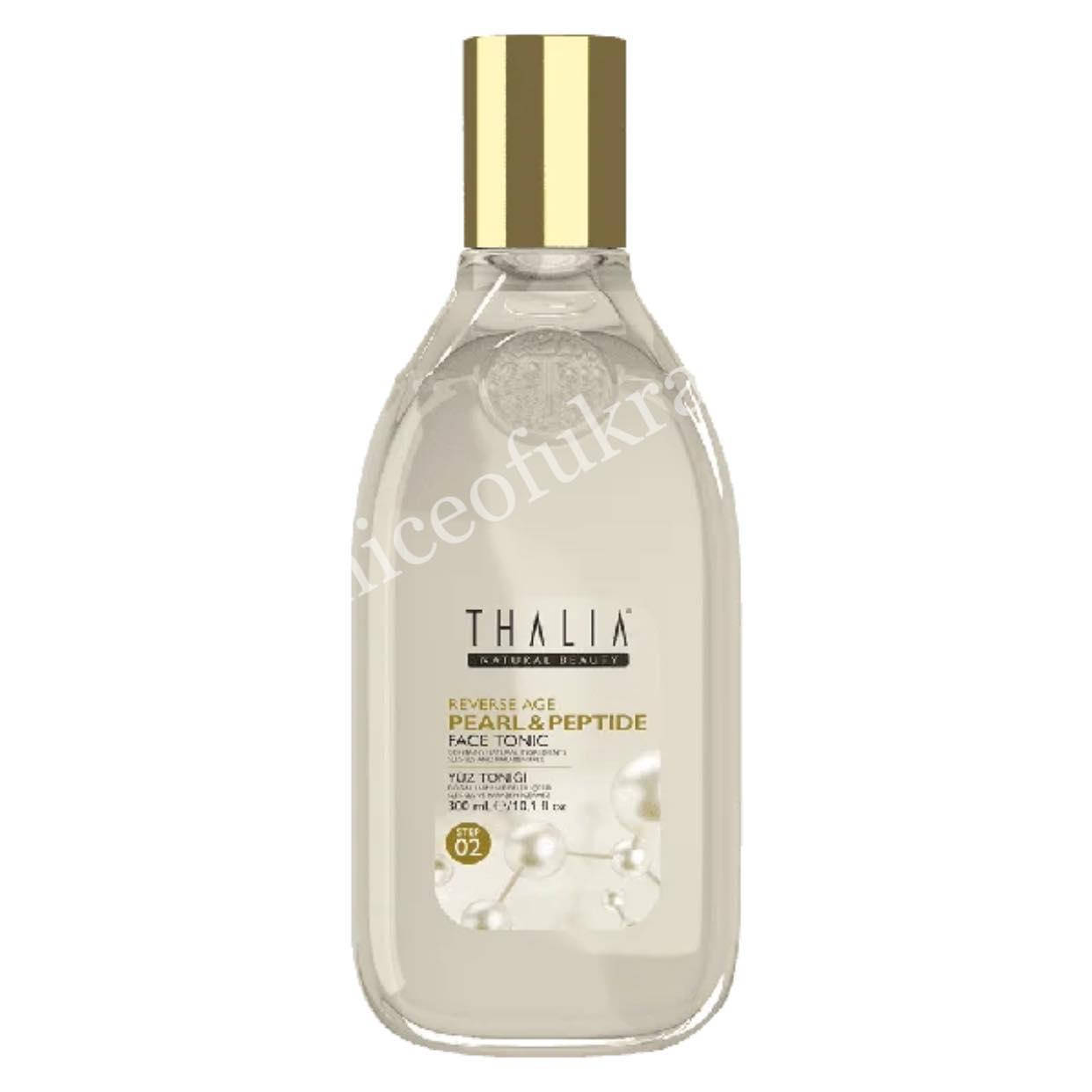 

Відновлюючий антивіковий тонік для обличчя з пептидами THALIA, 300 мл