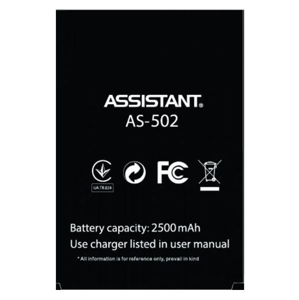

Аккумулятор Assistant AS-502/AS-503,Ulefone S7 / S7 Pro , 2500 mAh