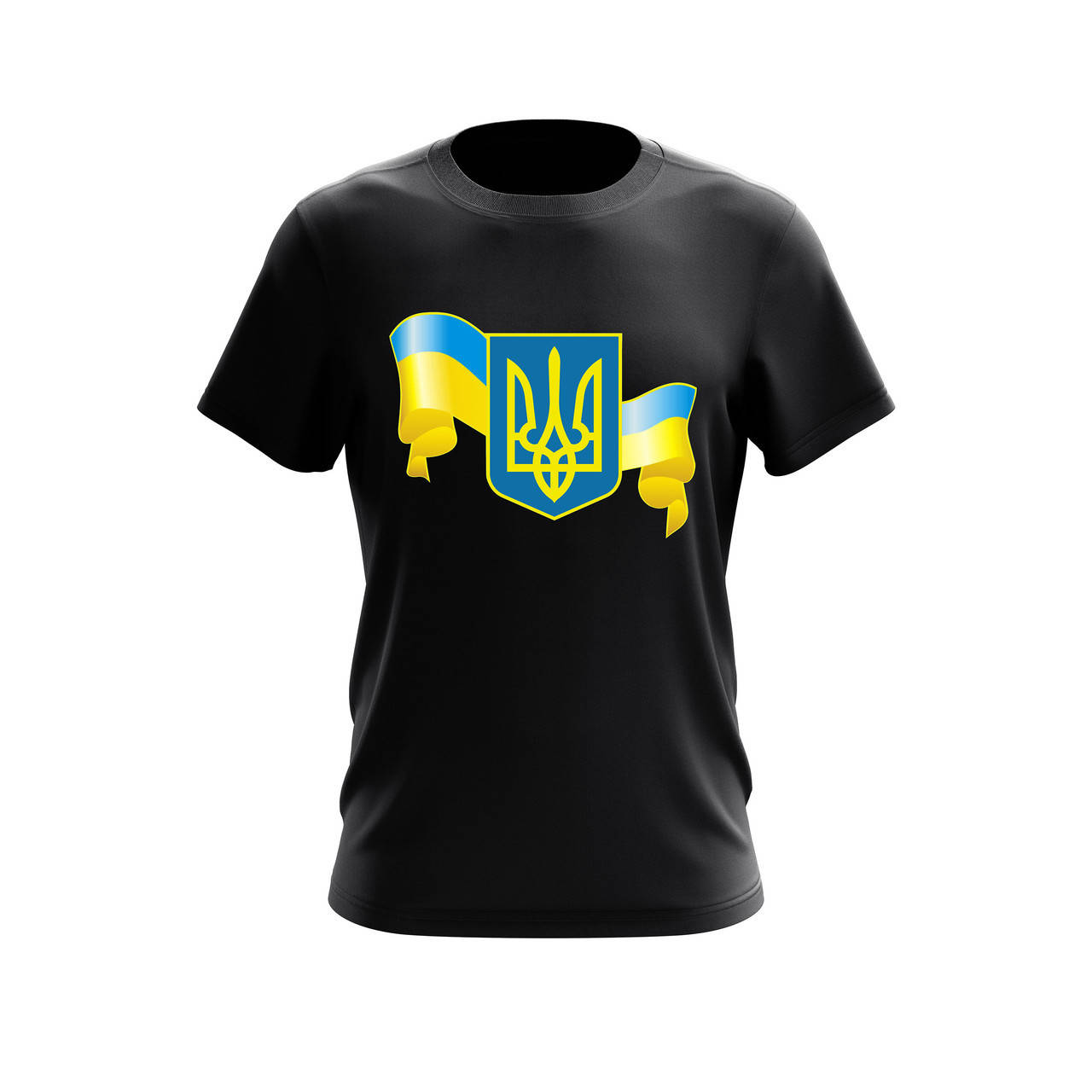 

Футболка мужская с принтом Тризуб