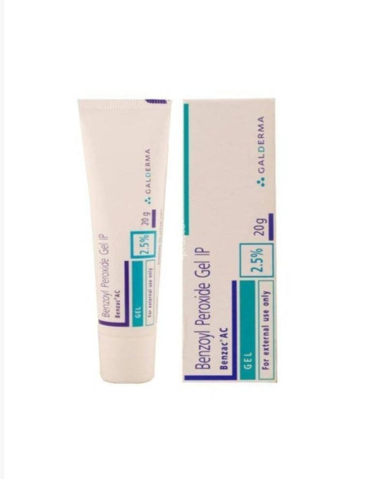 

Benzac AC 2.5% Galderma ( Бензак АС,Cutacnyl 20\40 гр)