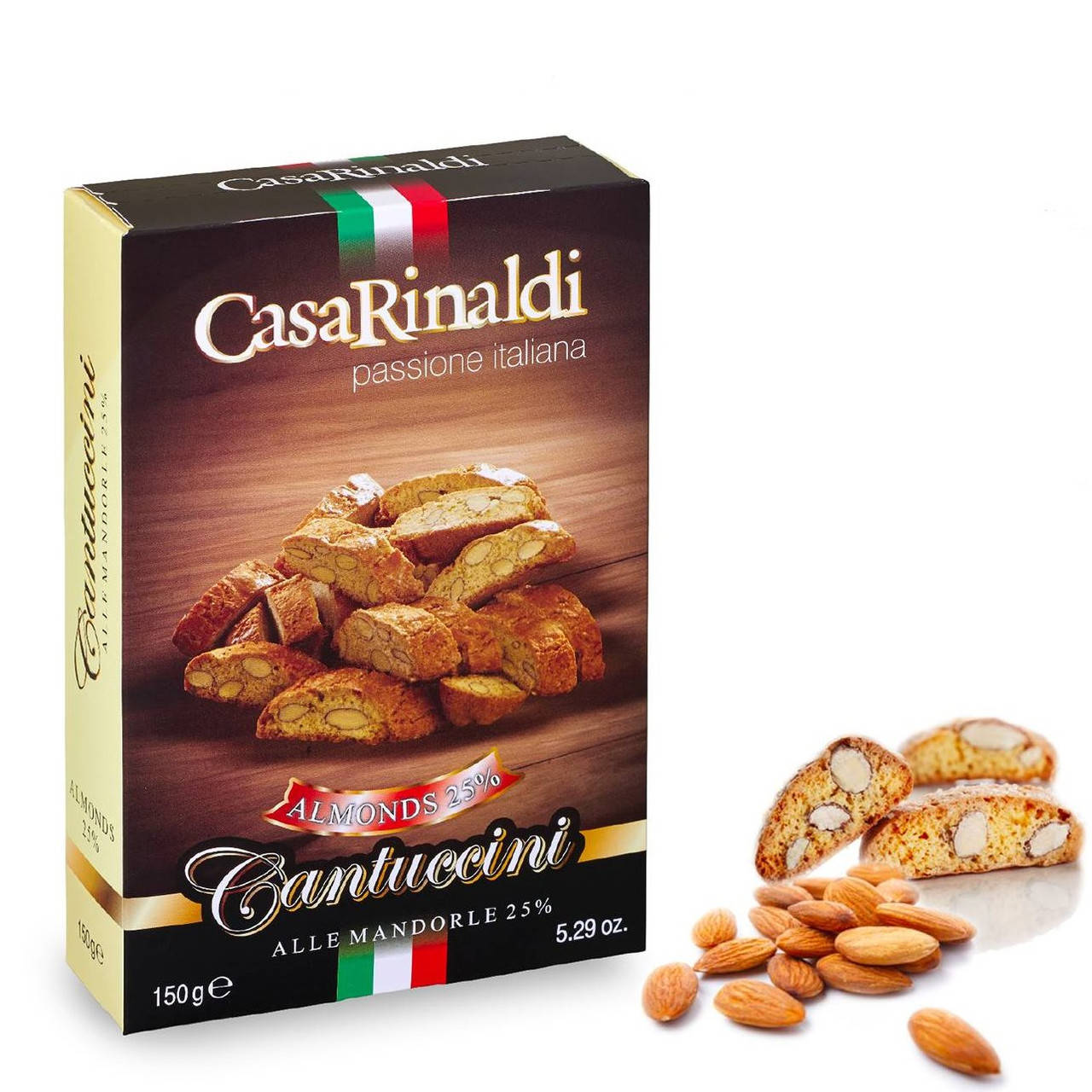 

Кантуччини с миндалем Casa Rinaldi, 150г