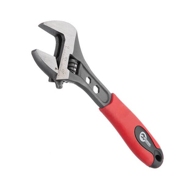 

Ключ разводной двухкомпонентная рукоятка INTERTOOL HT-0195