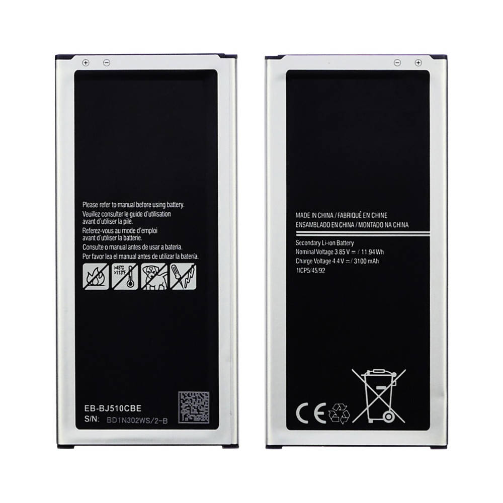 

Аккумулятор (батарея) EB-BJ510CBE для Samsung J510 J5 (2016) AAAA