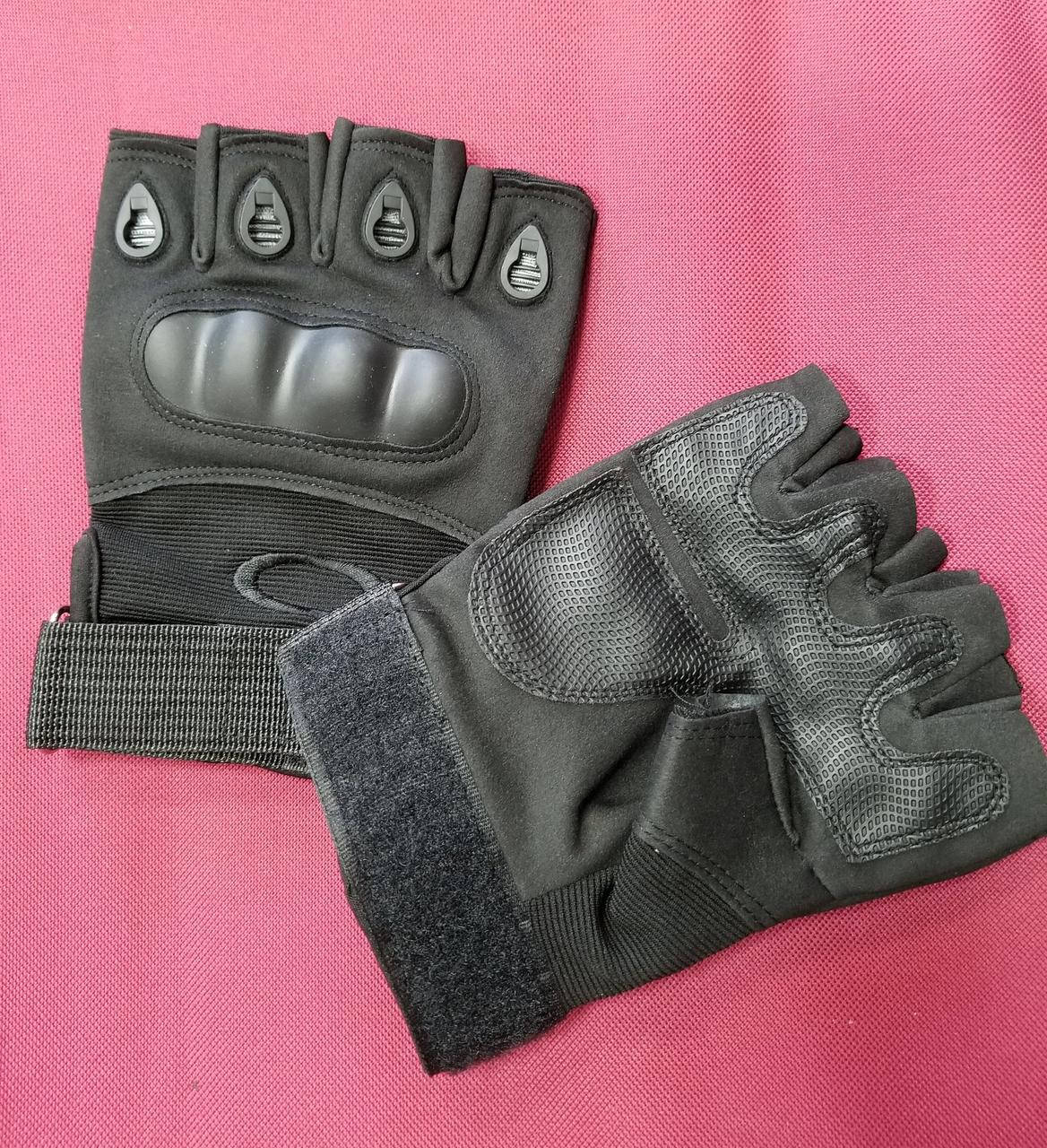 

Перчатки тактические б/п OAKLEY L, Черные