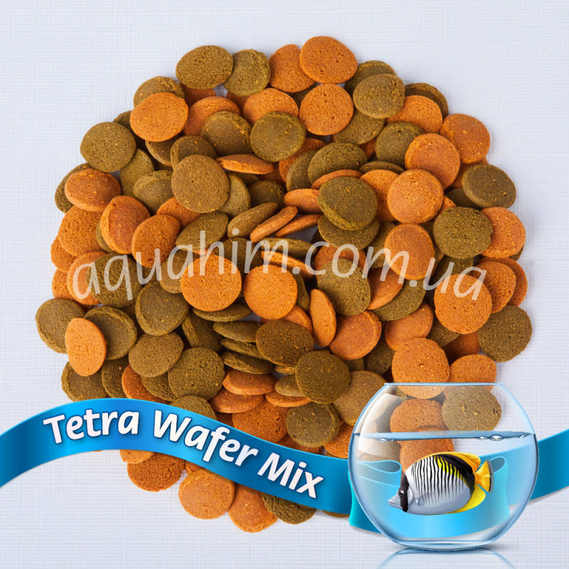 

Корм для акваріумних рибок Tetra Wafer mix 100грам.