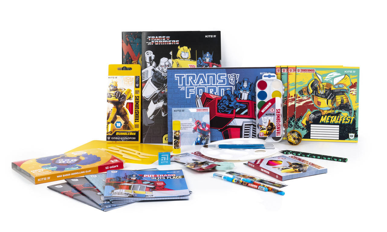 

Набор для первоклассника Kite Transformers K21-S01