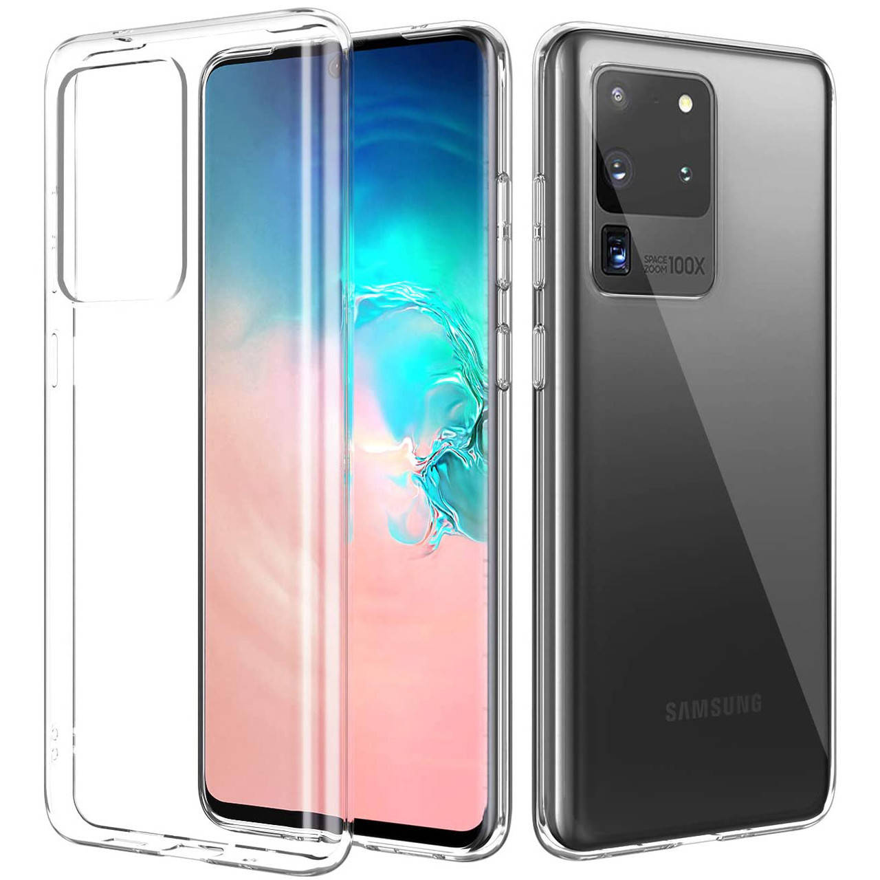 

Samsung Galaxy S20 Ultra TPU чехол Epic Transparent 1,0mm, Прозрачный