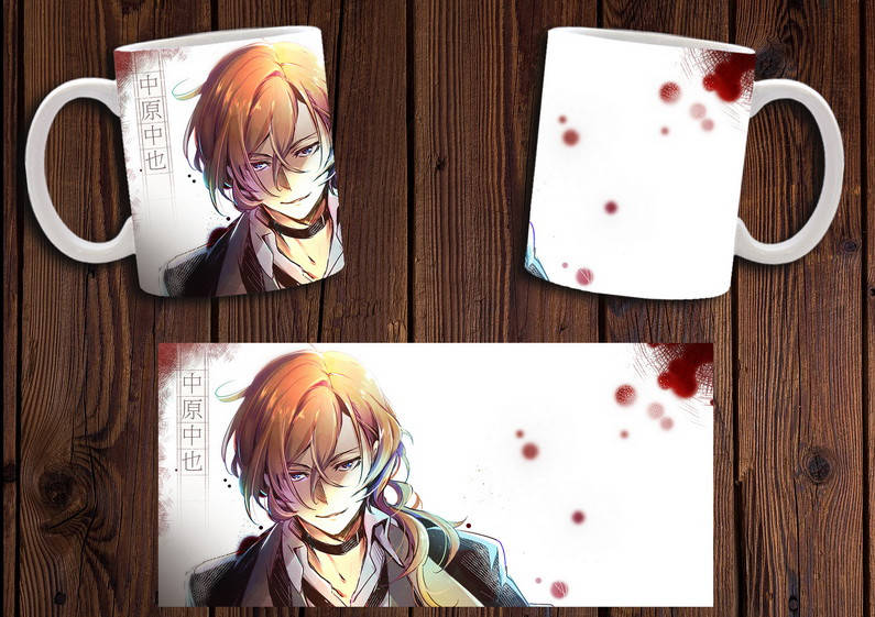 

Чашка "Бродячие псы" / Кружка Bungou Stray Dogs №13, Белый