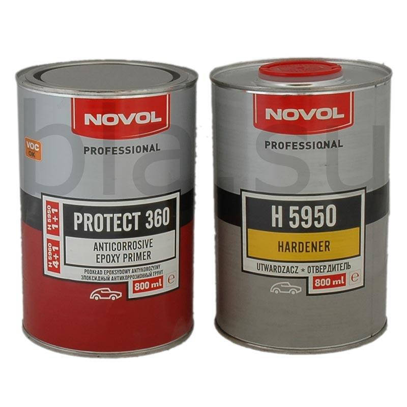 

Novol Грунт эпоксидный 360 0,8л.+0,8л. отвердитель Н5950