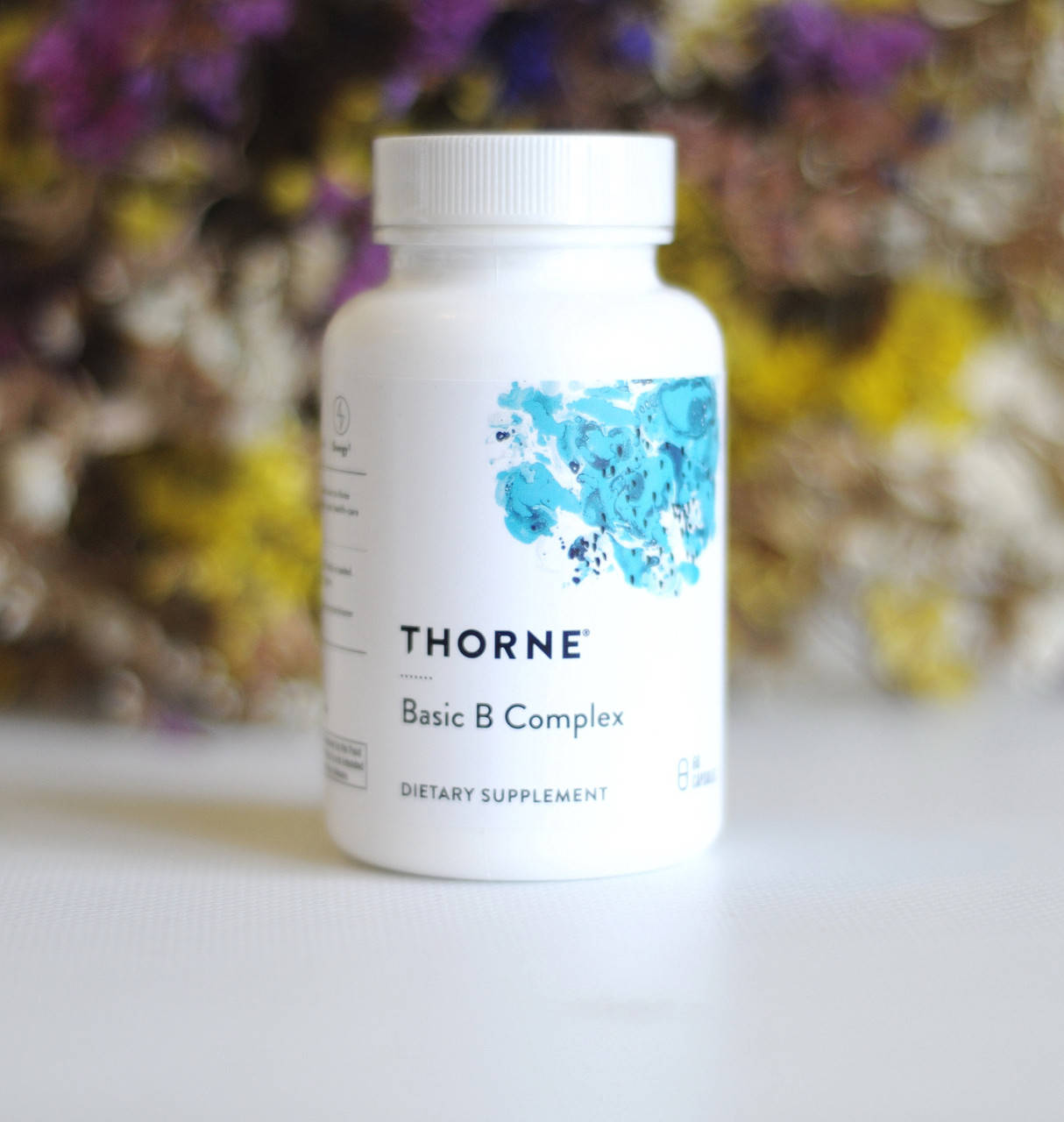 

Basic b complex Комплекс витаминов группы B,Thorne Research, 60 капсул