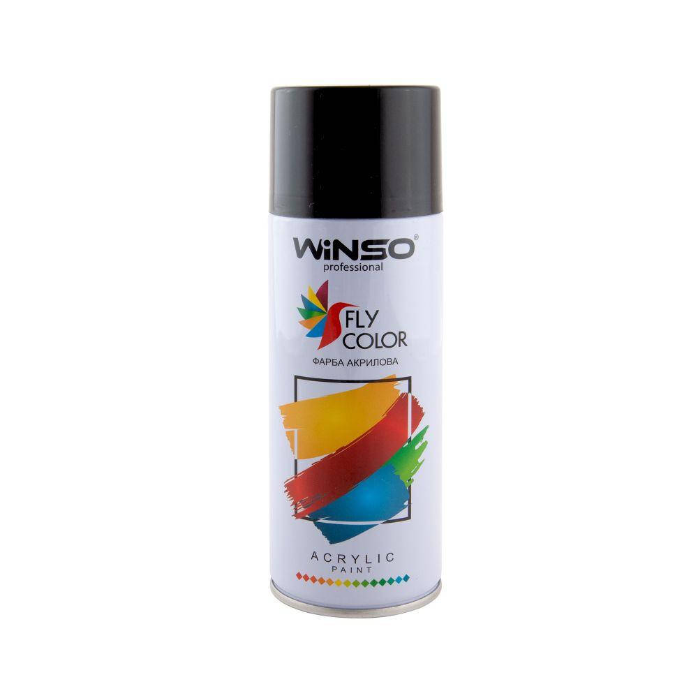 

Краска Winso №9005 Черный глянец 450мл.