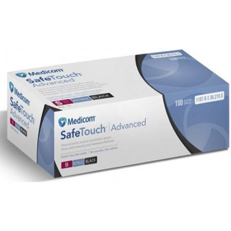 

Перчатки нитриловые черные. 5,0 г. . Медиком, Черный
