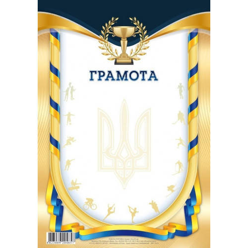 

Грамота A4 спортивна №19218